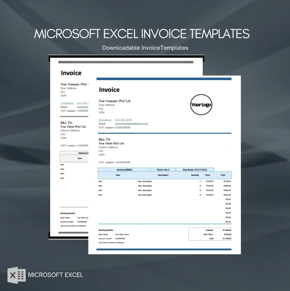 Digital Invoice Template