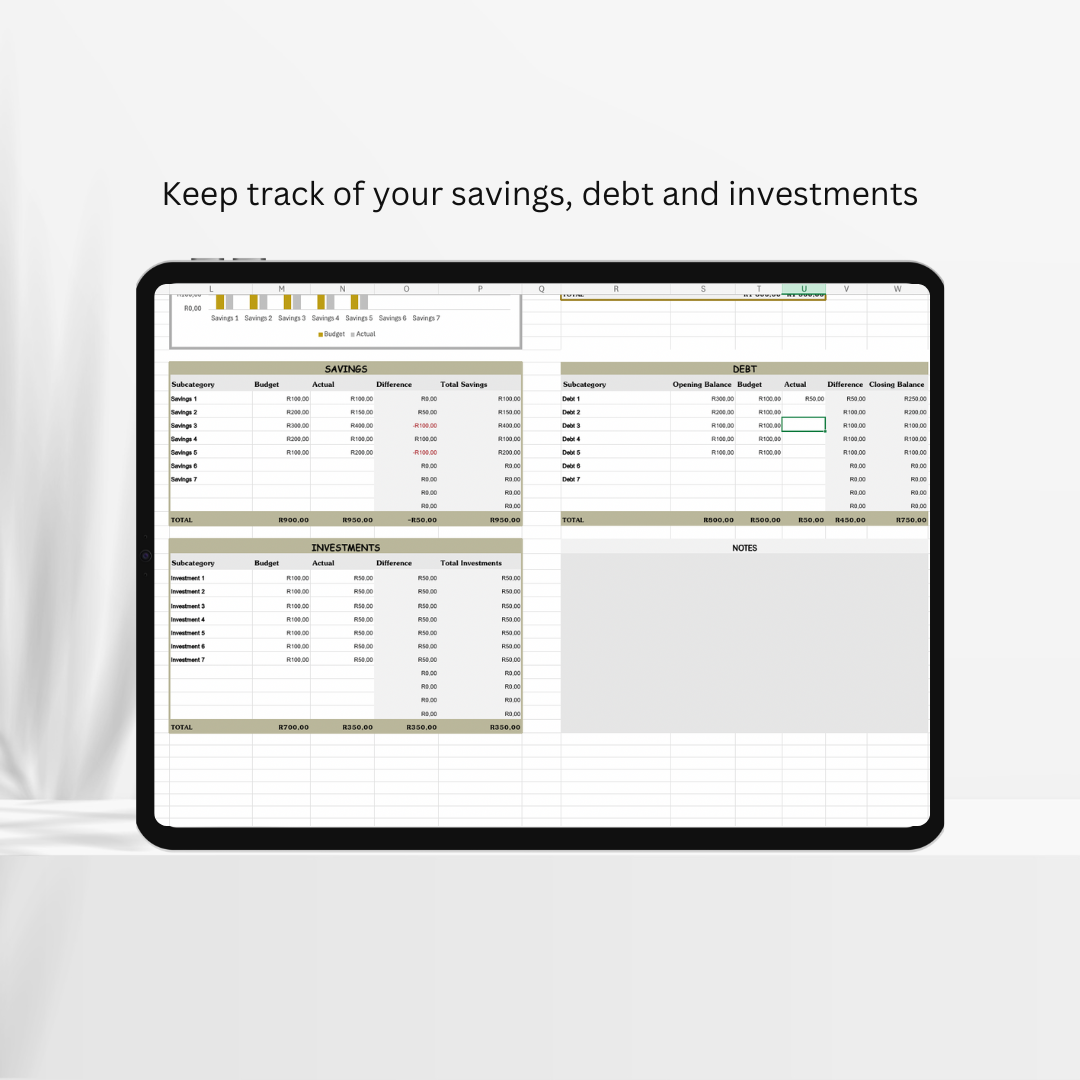 Digital Budget Planner